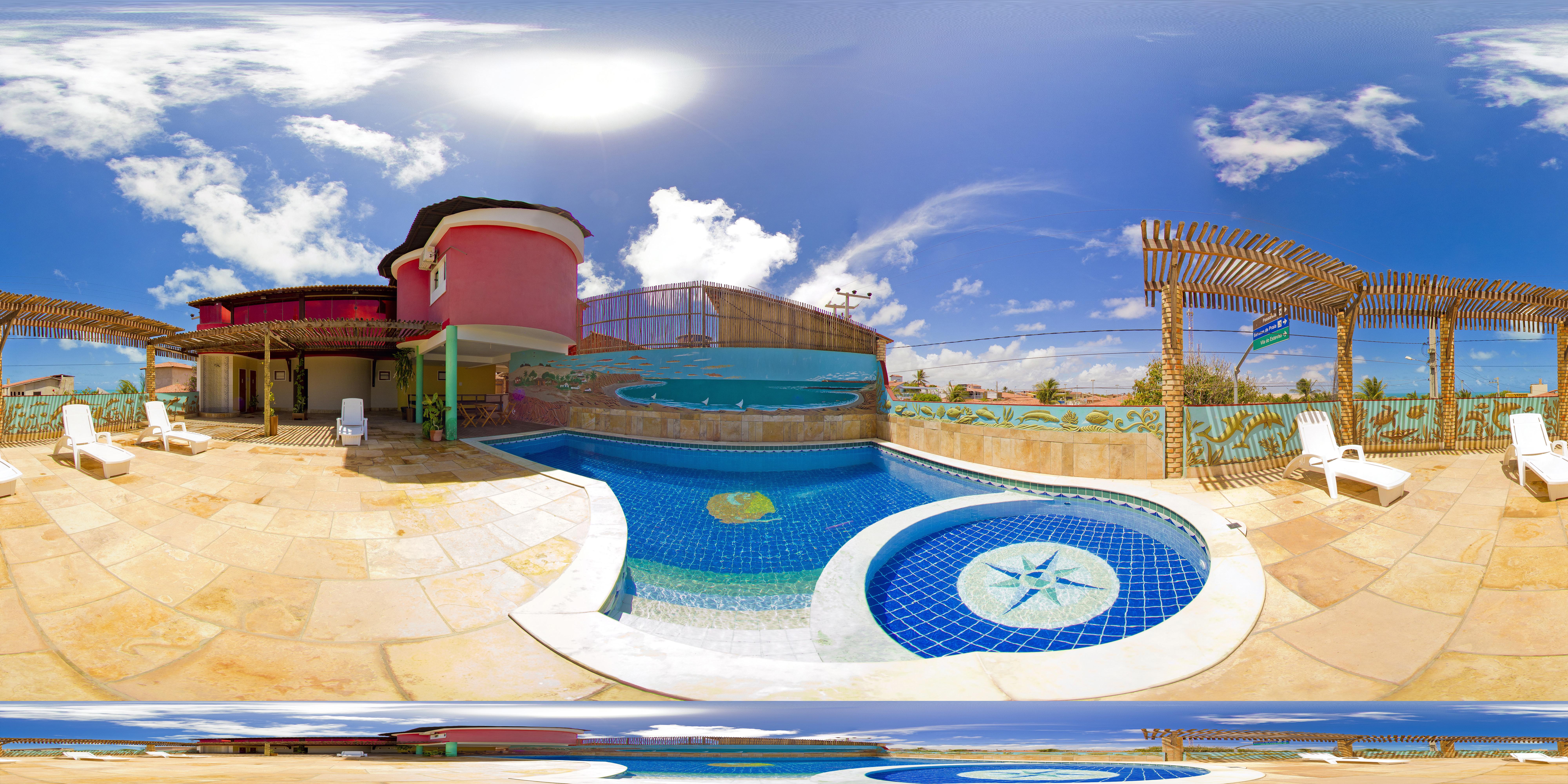 Hotel Pousada Latitude Canoa Quebrada Eksteriør billede